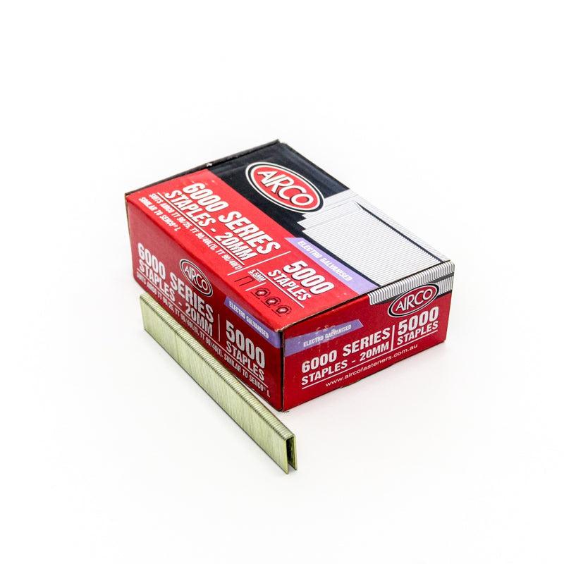 20mm 6000 Series Airco Staples