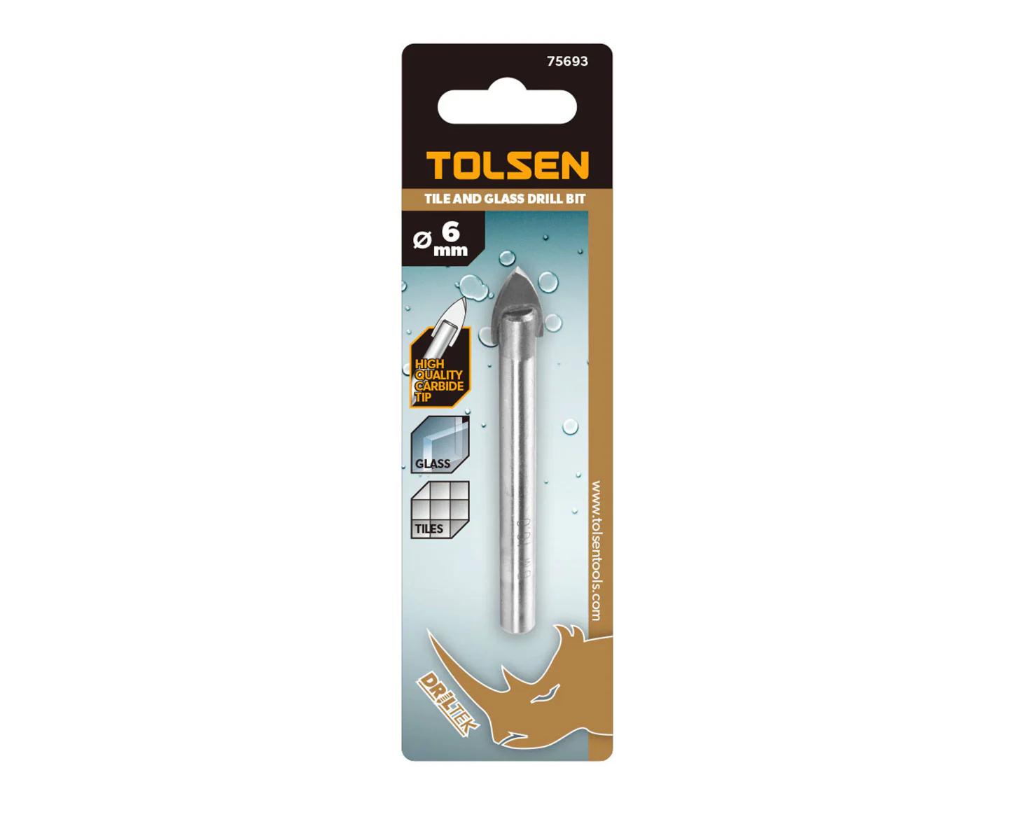 6mm Tile and Glass Drill Bit by Tolsen – 75693