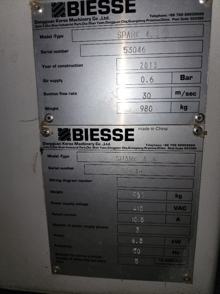 Biesse Edgebander Spark 4.3 - 2013 - Image 4