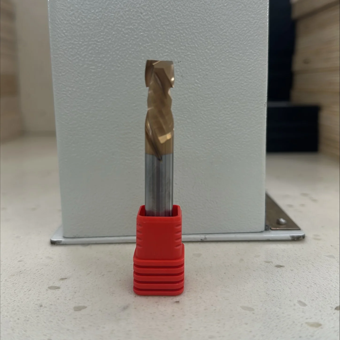 Compression Cutter 10mm 2 Wing - Coated Australian Made - Image 3