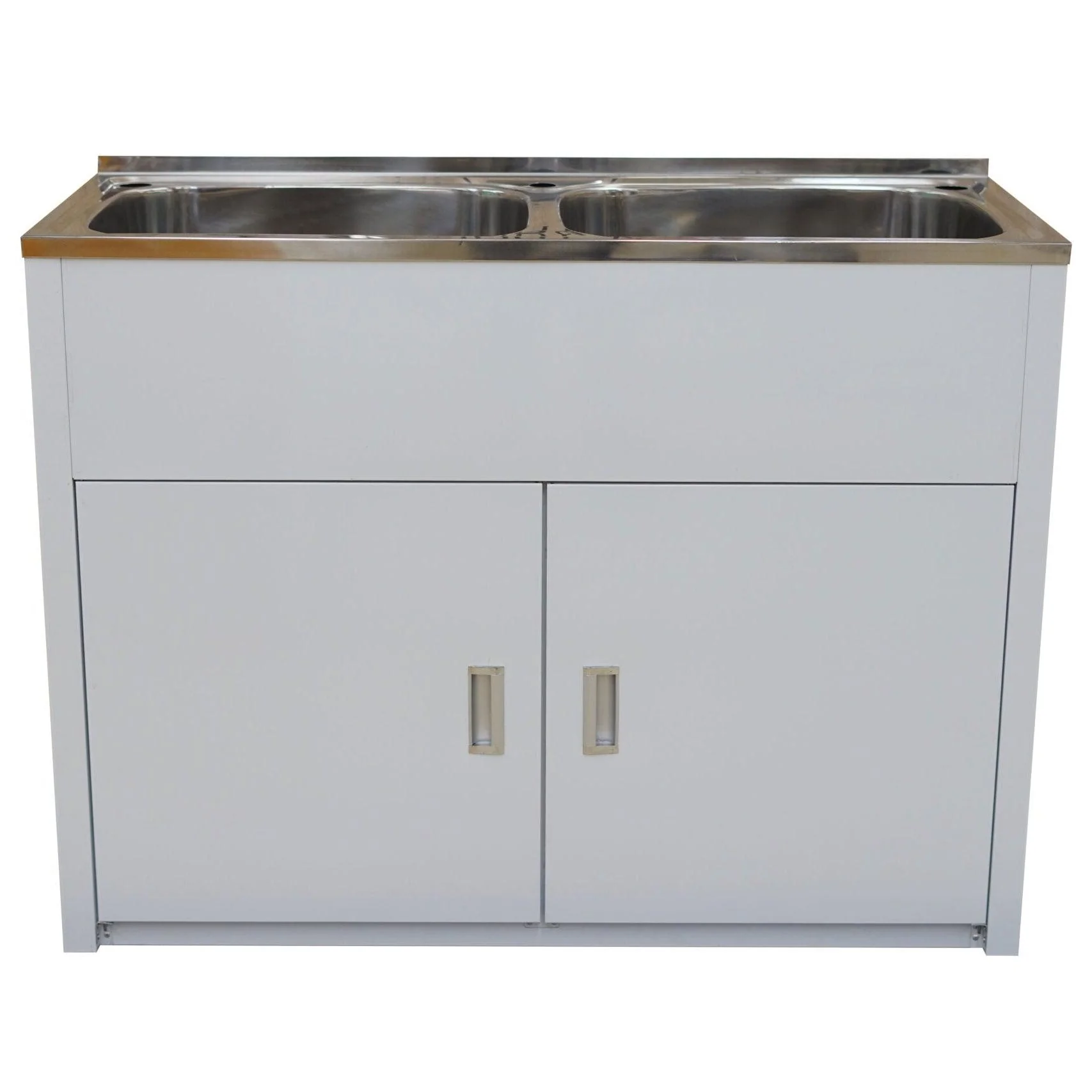 Double Laundry Tub Cabinet - 90L