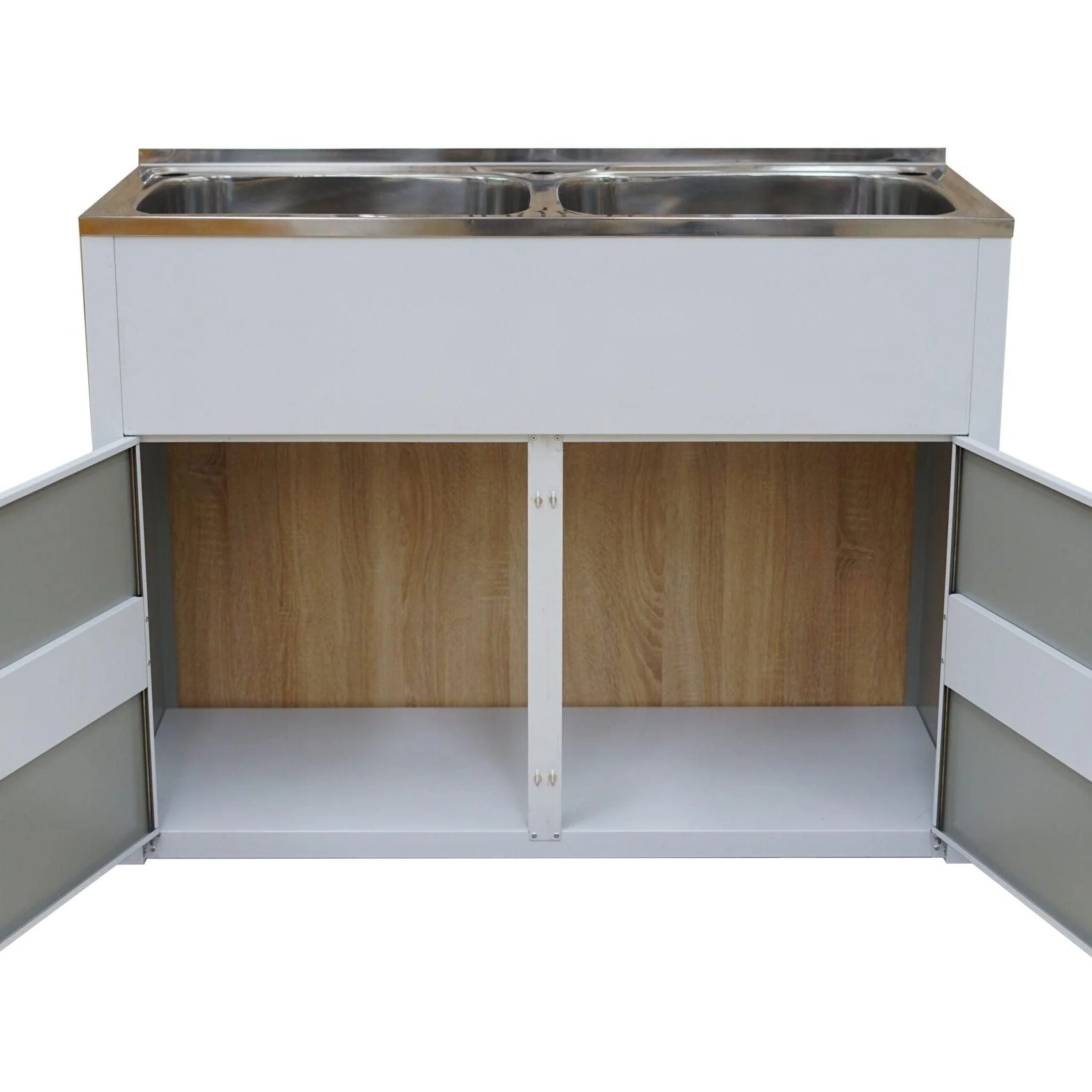 Double Laundry Tub Cabinet - 90L - Image 2