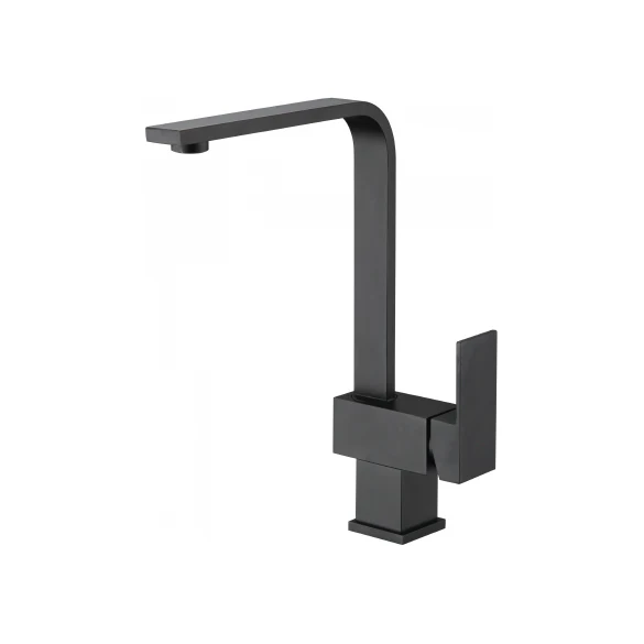 Eckig Black Sink Mixer BKM109-B