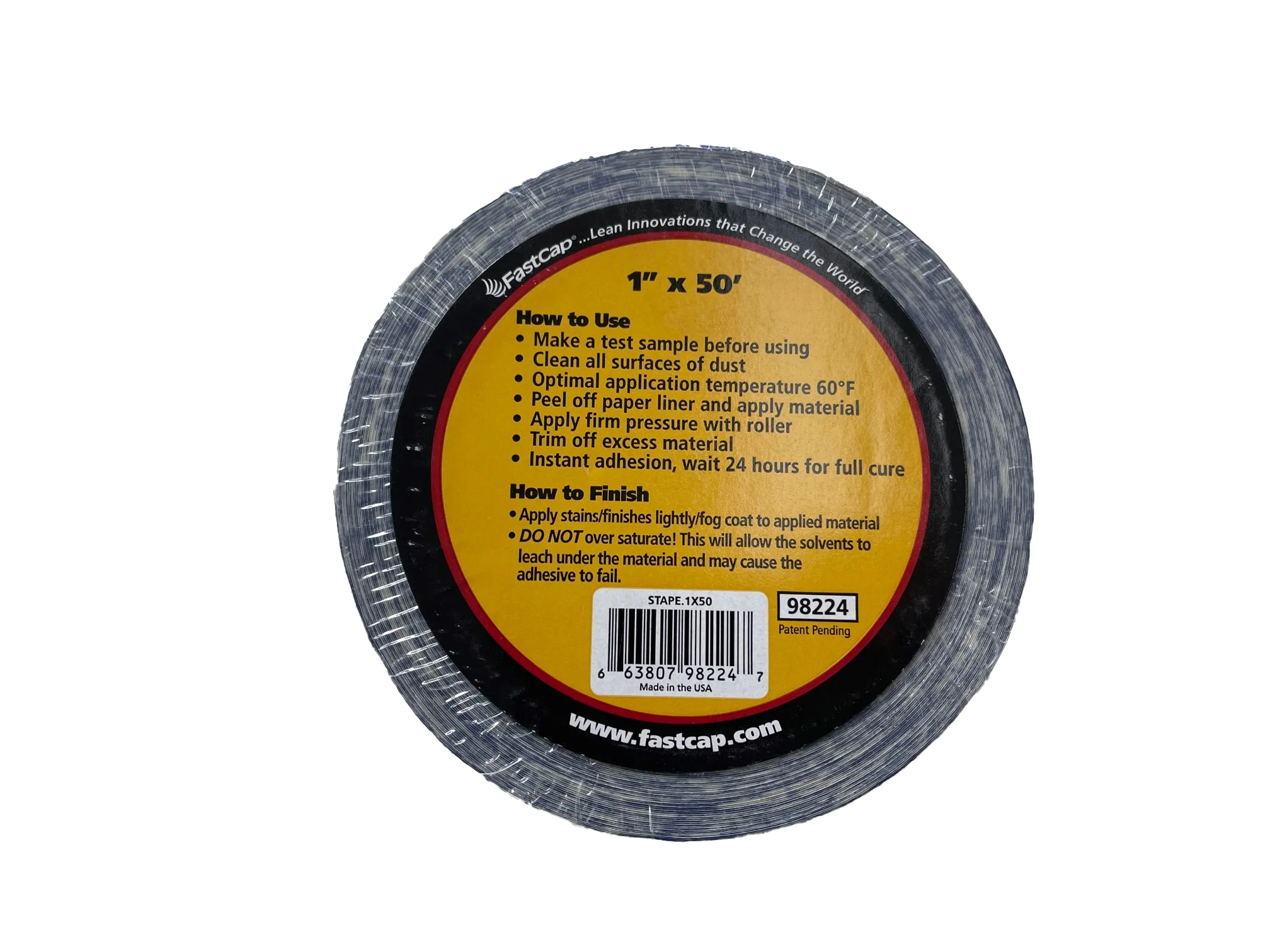 Fastcap Speedtape 25.4mmm x 15m - Double Sided Tape For Edging Use - Image 3