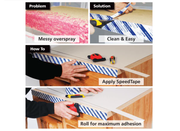 Fastcap Speedtape 50mmm x 15m - Edging Use - Image 5