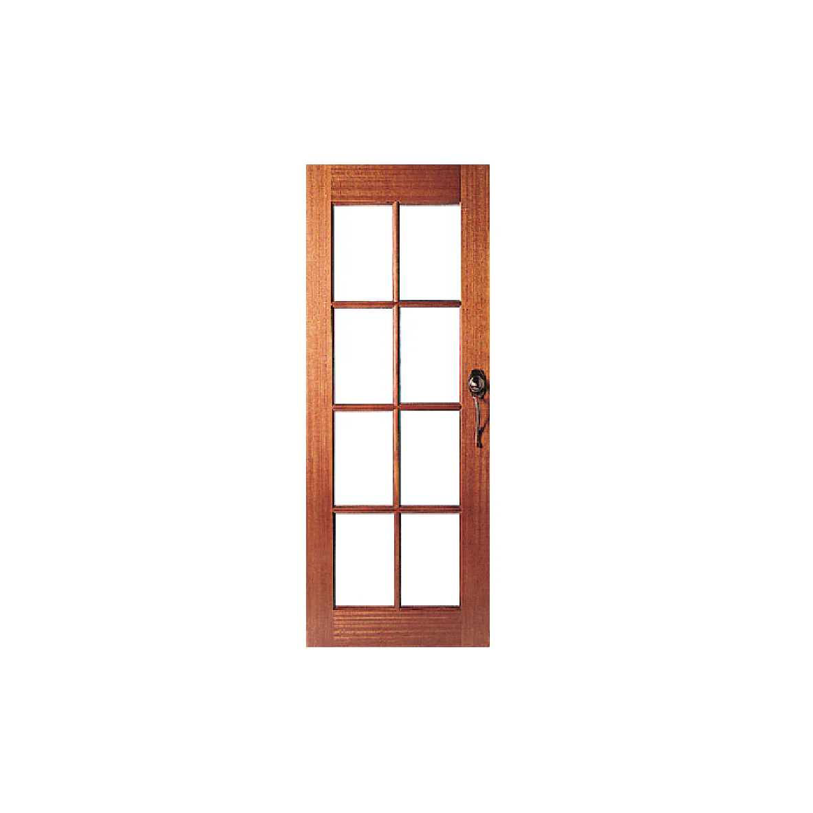 French Solid Door 8 Glass Panels