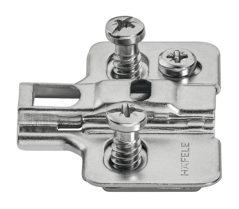 Hafele Soft-Close Hinge 110° Metalla 310 SM - With Mounting Plate - Image 3