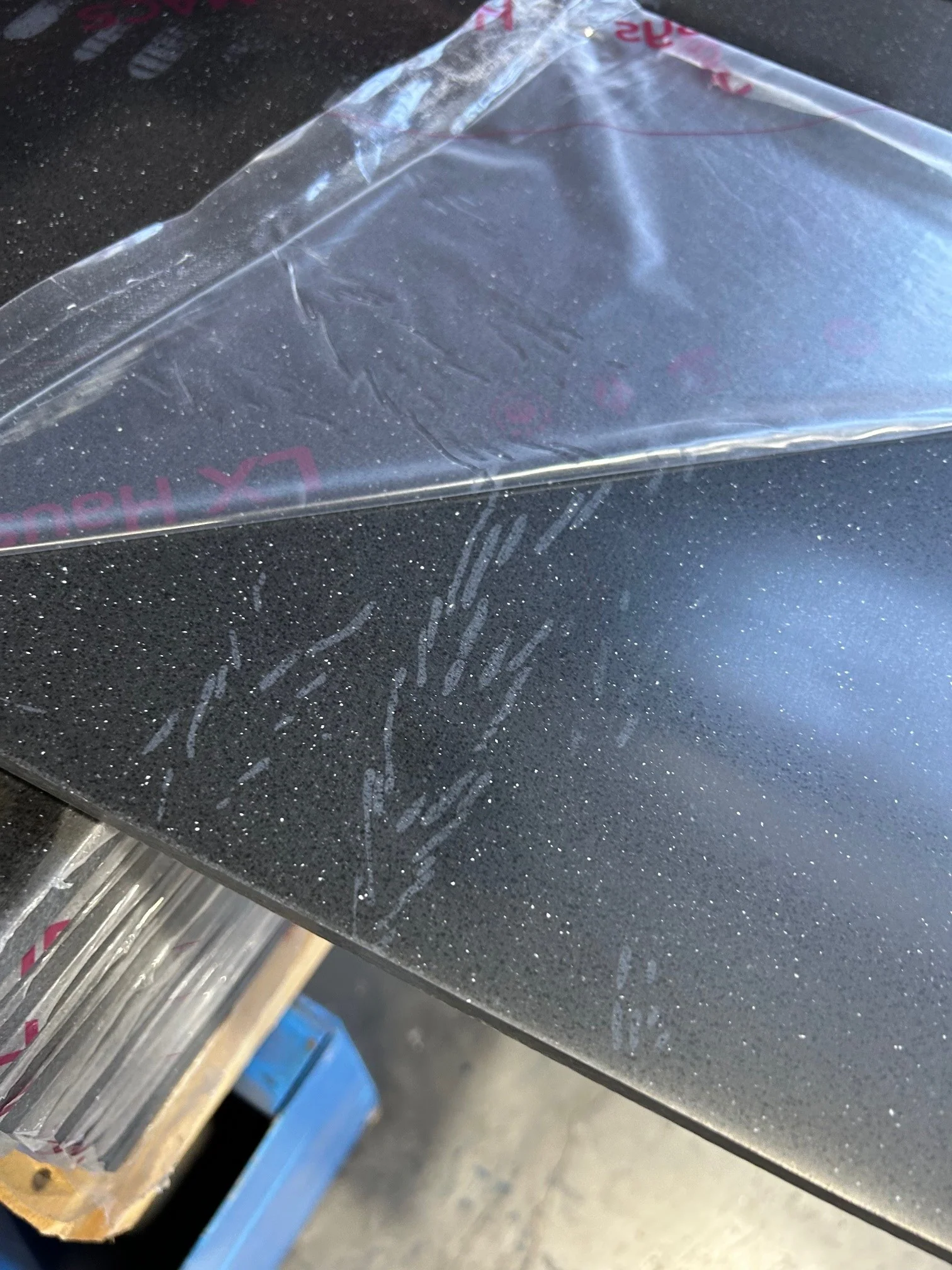 Hi-Macs Perna Black 12mm x 3680x760mm - Image 3