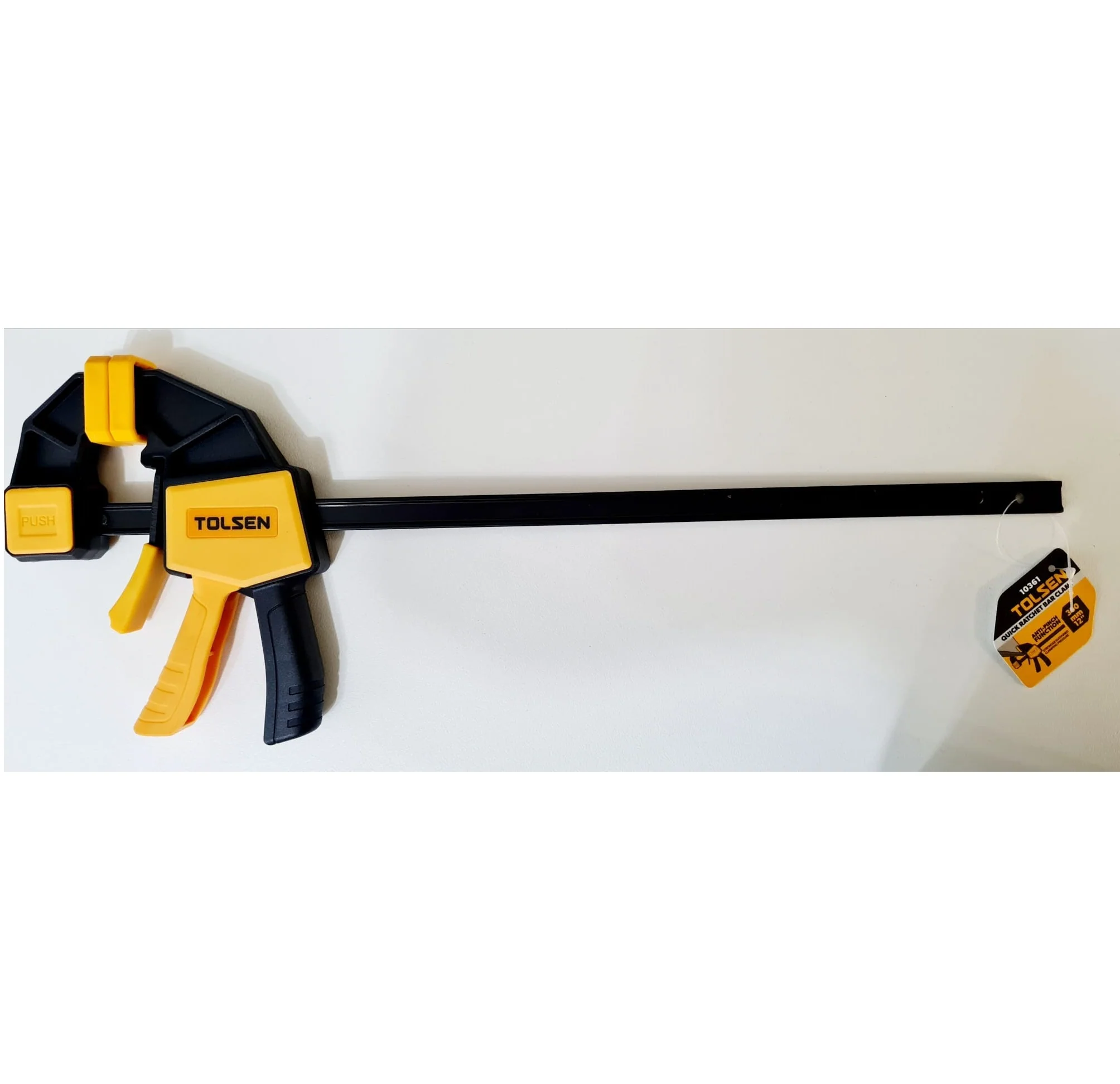 Quick Ratchet Bar Clamp 300mm - By Tolsen