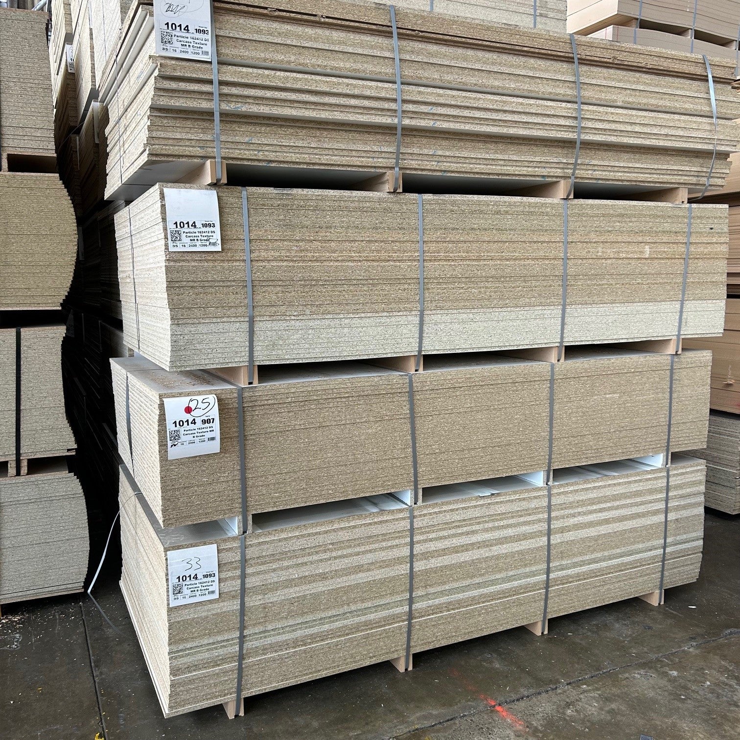 Reject Grade - White MR Particleboard 16mm x 2400x1200mm - Image 3
