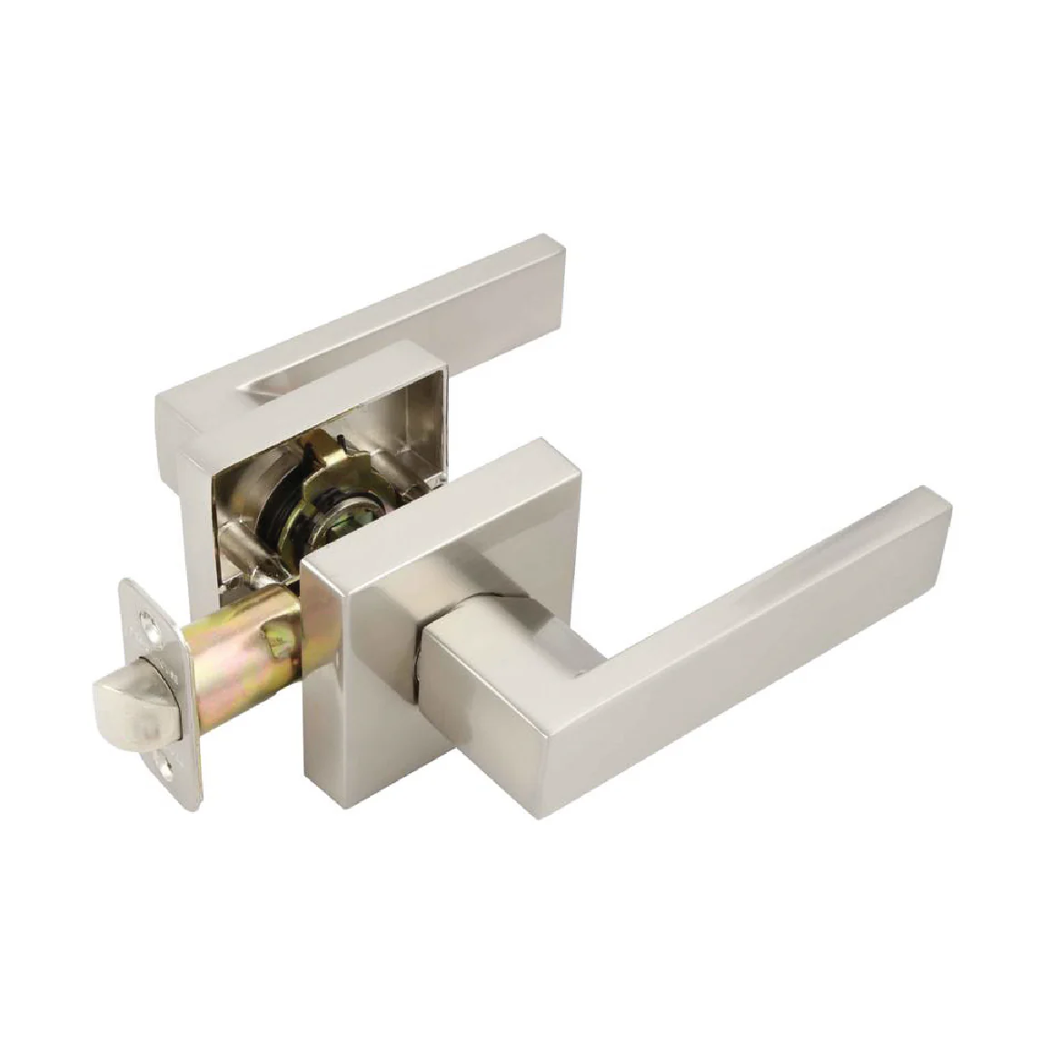 Round Entrance Satin Chrome Handle - Image 4