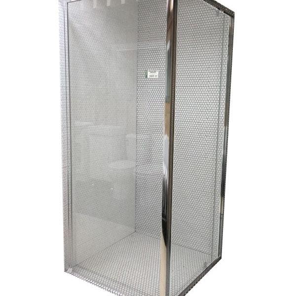Semi-Frameless Square Showerscreen