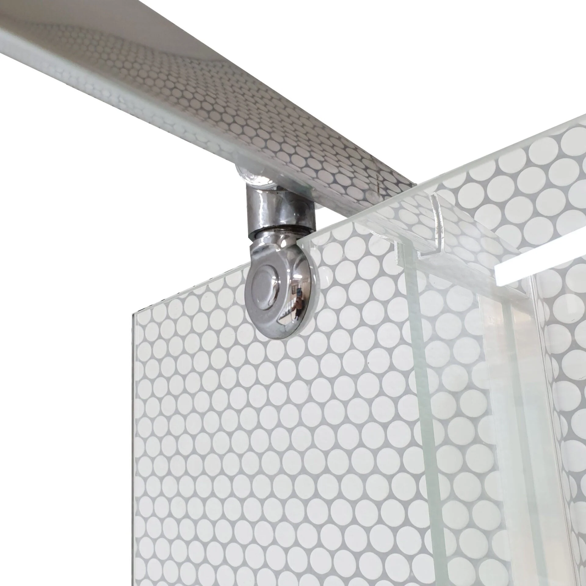 Semi-Frameless Square Showerscreen - Image 3