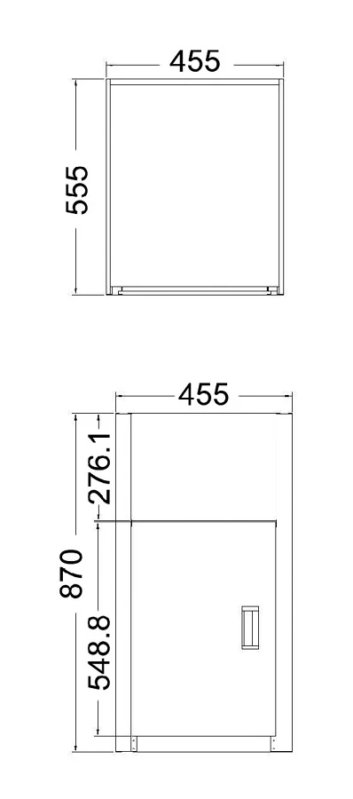 Single Laundry Tub Cabinet - 35LC - Image 2