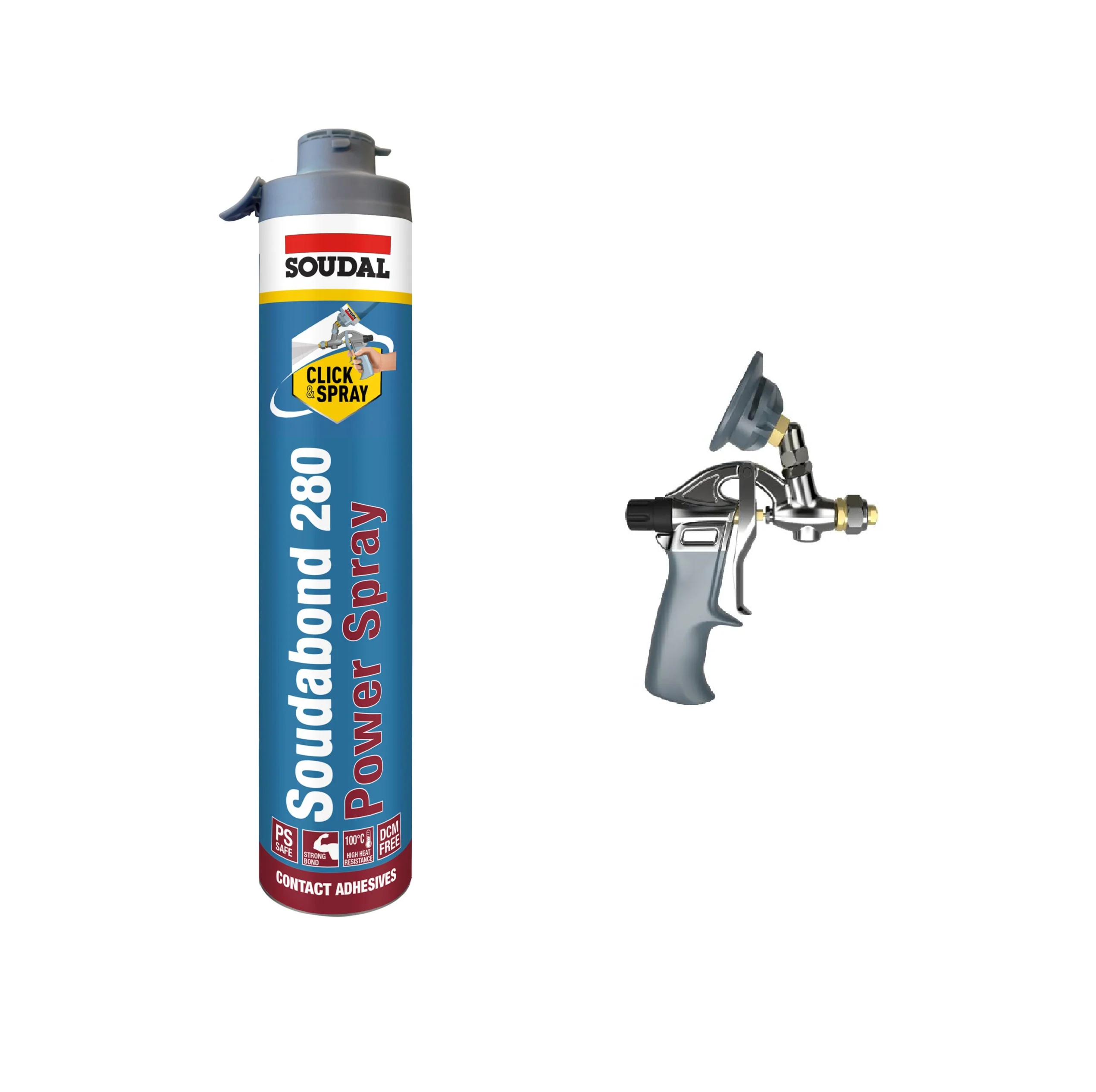 Soudabond 280 Power Spray Adhesive CS - 750ml Can By Soudal - Image 2