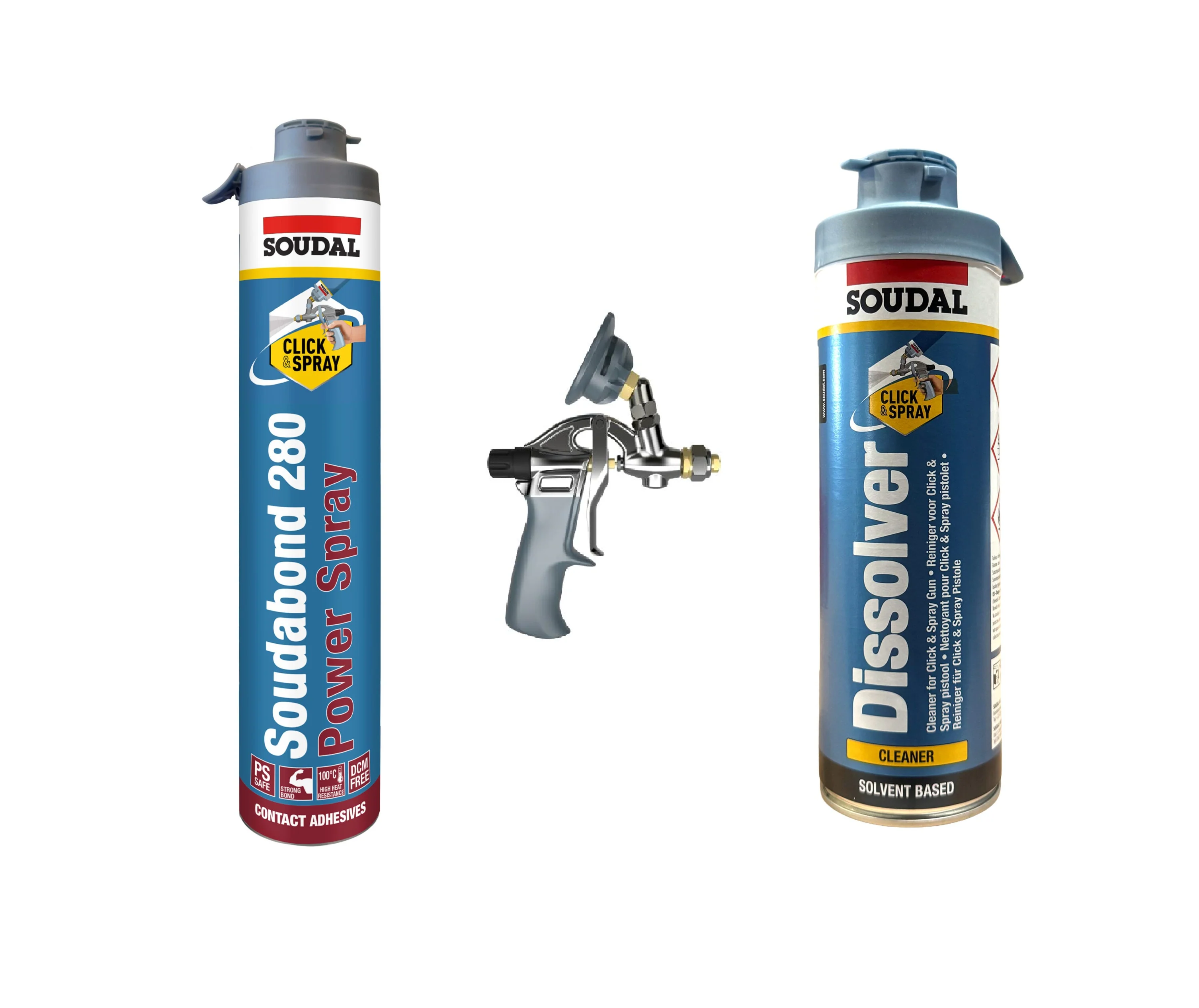 Soudabond 280 Power Spray Adhesive CS - 750ml Can By Soudal - Image 3