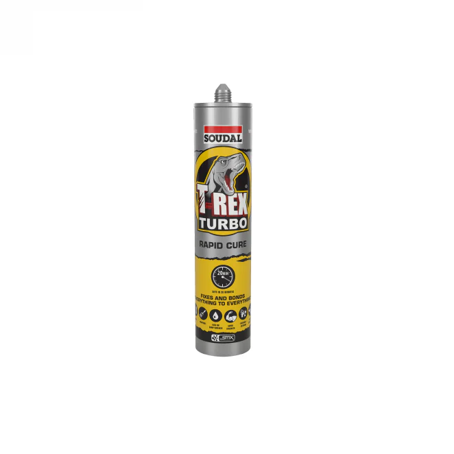 Soudal T-Rex Turbo Rapid Cure White - 290ml