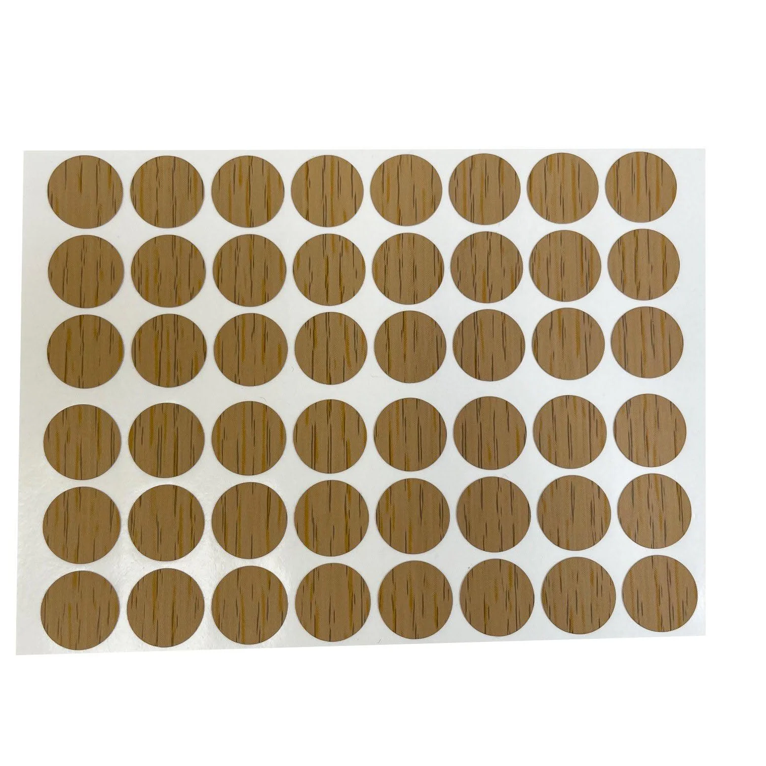 Sublime Teak Screw Cap Stickers