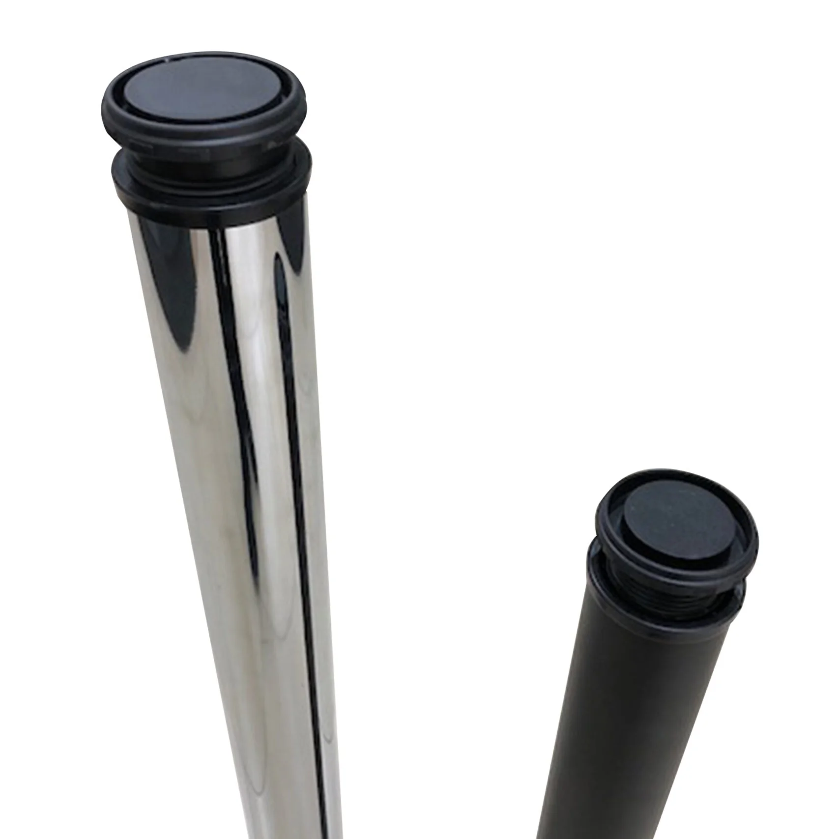 Table Leg - 700mm Black or Chrome - Image 4