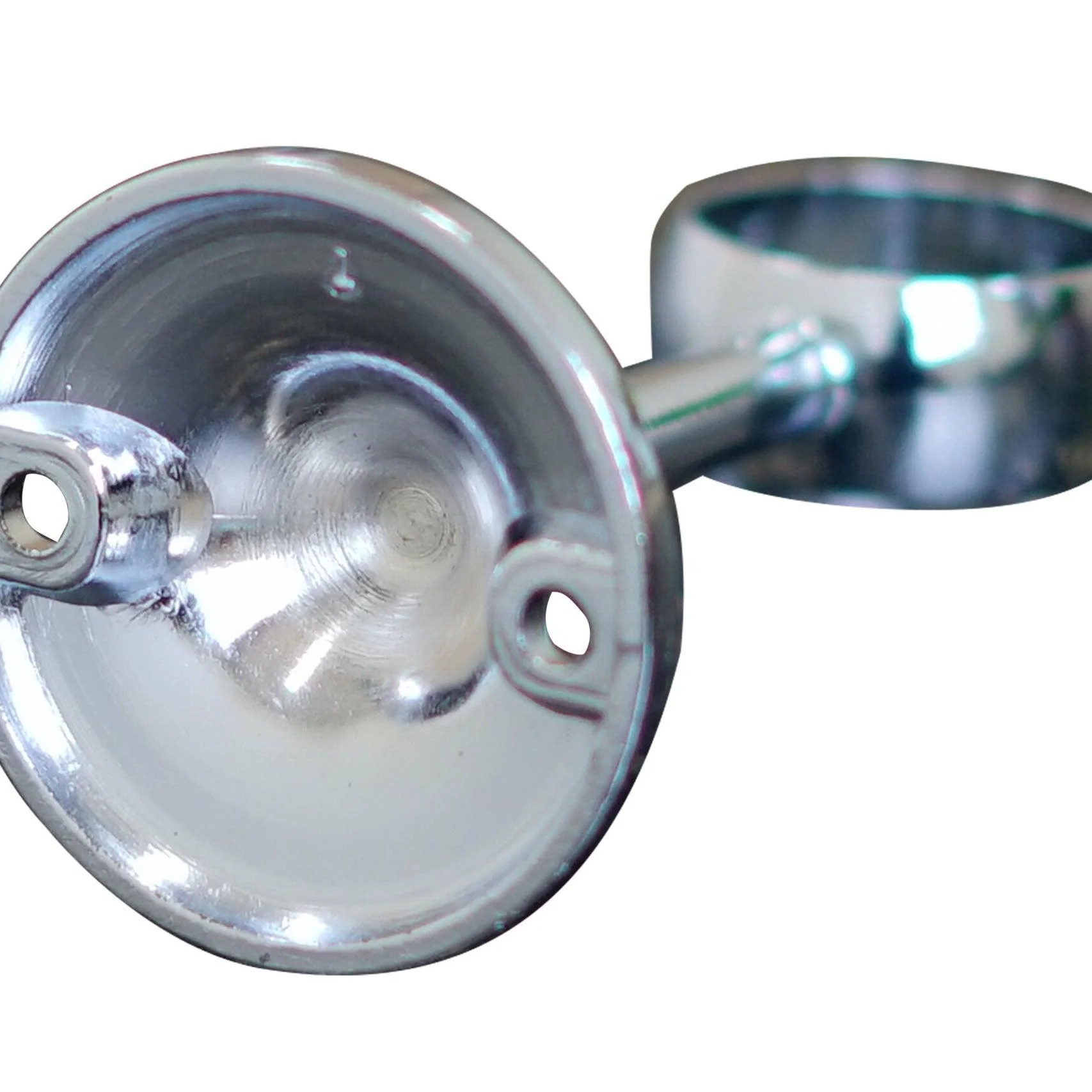 Wardrobe Centre Flange With Arm - Round - Image 3