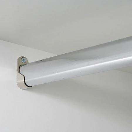 Wardrobe End Flange Black - Oval - Image 5