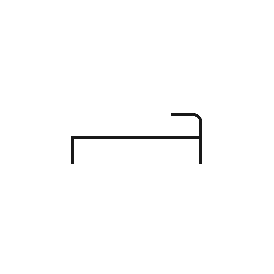 Wardrobe Return Jamb - 4.9m-5.6m