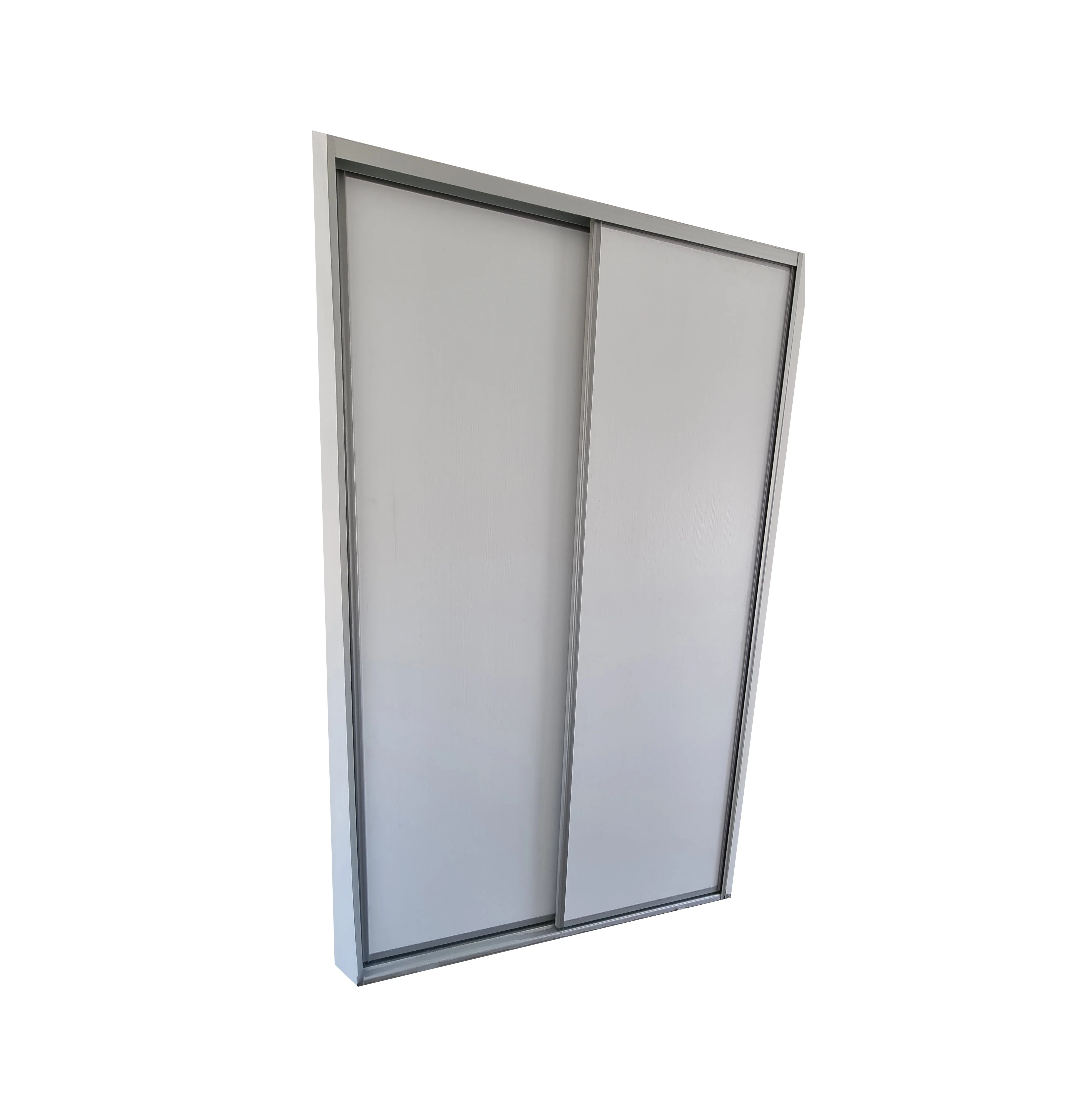 White Panel Wardrobe Sliding Doors From 2450mmm Up To 2750mm Height by Trademaster