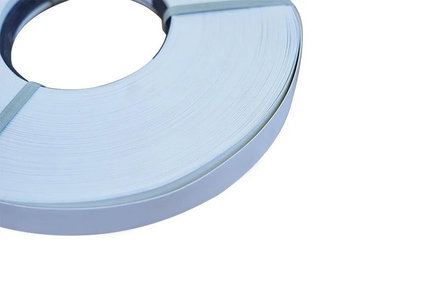 White Satin 38x1mm PVC Edging