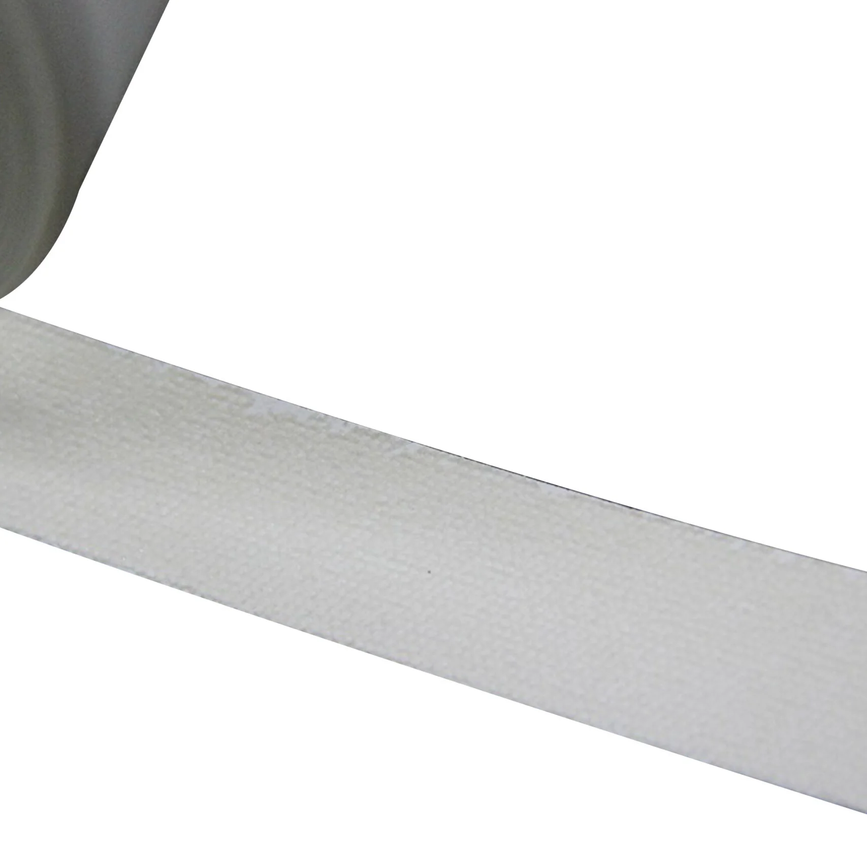 White Satin Pre-Glued Iron On Edging 21x0.4mm - 100m