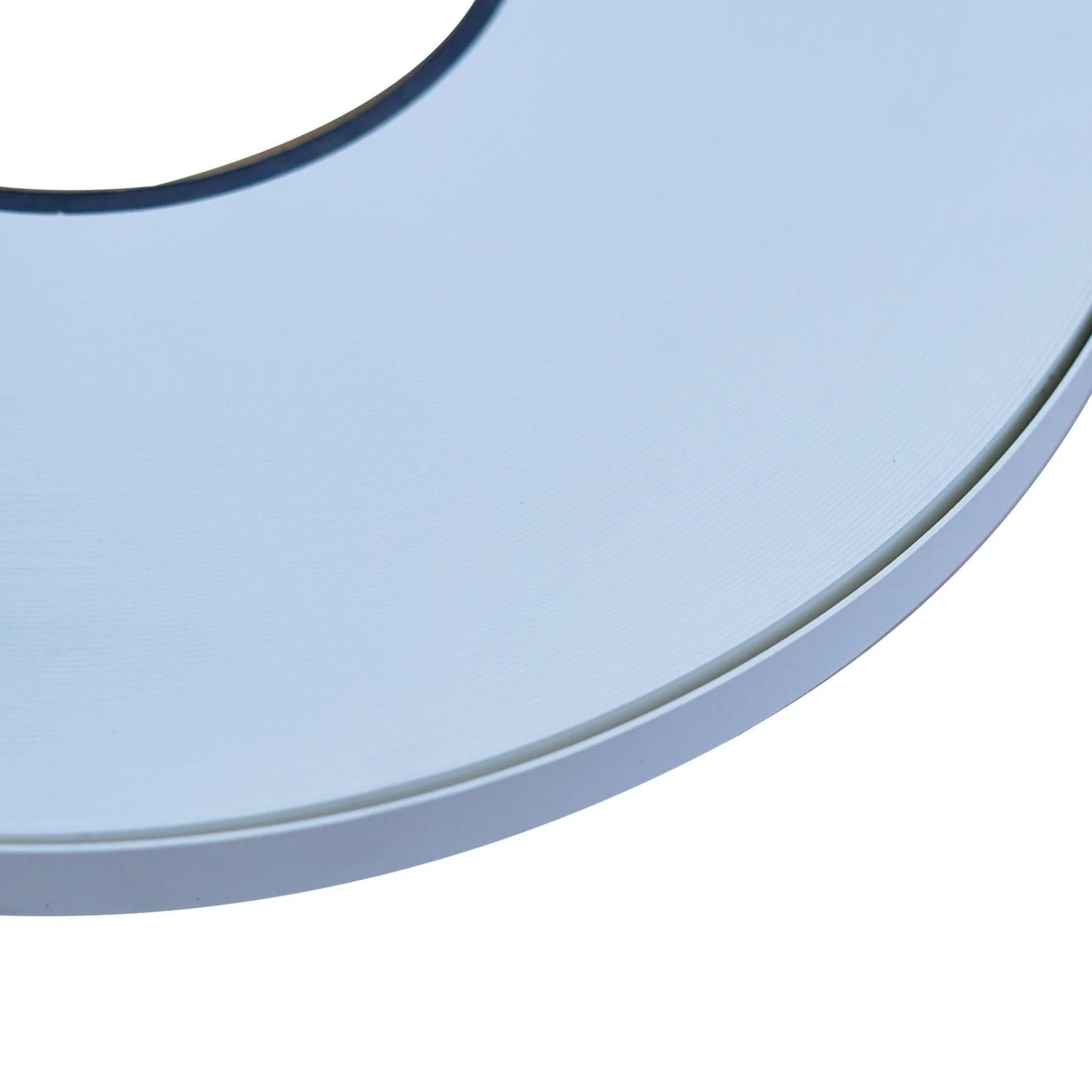 White Satin ABS Edging 21x1mm - 100m